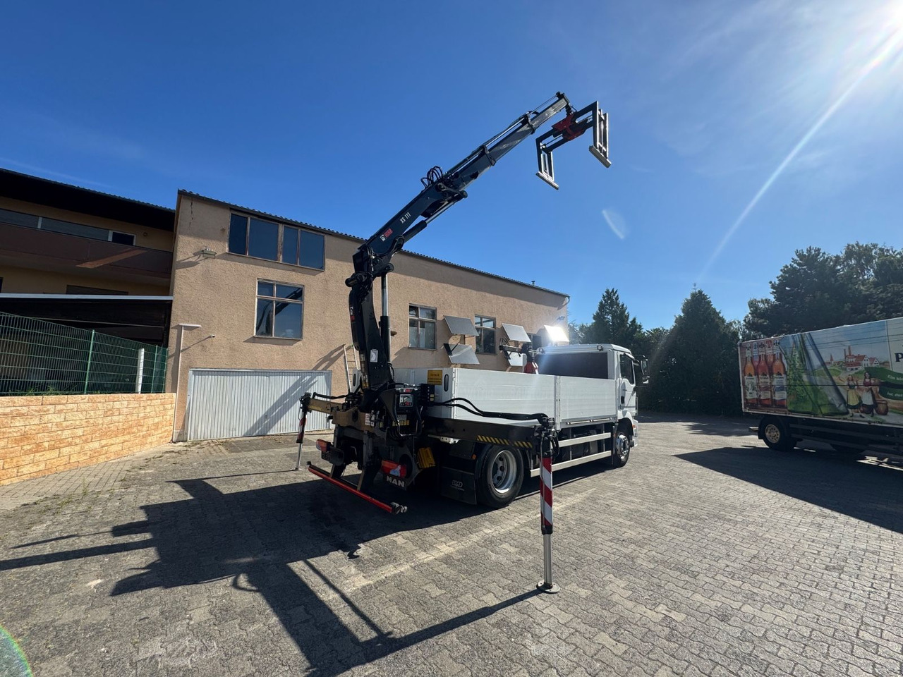 MAN TGM 18.290/HIAB-XS111/JOYSTICK/aus1.Hand - Бортова вантажівка/ Платформа, Вантажівка з маніпулятором: фото 5 MAN TGM 18.290/HIAB-XS111/JOYSTICK/aus1.Hand - Бортова вантажівка/ Платформа, Вантажівка з маніпулятором: фото 5