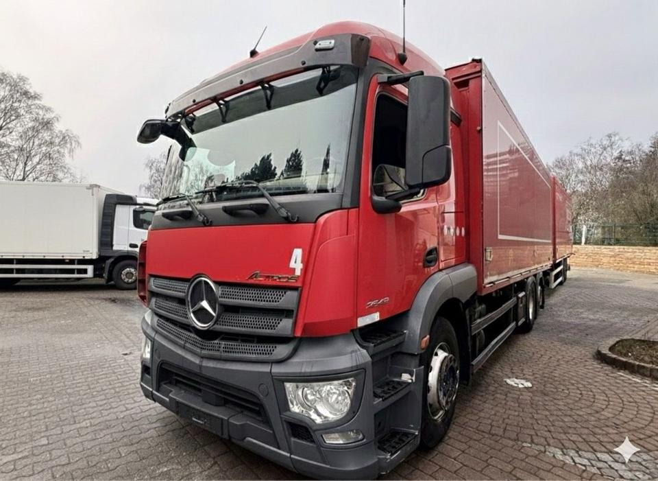 Mercedes-Benz Actros2543/Retarder/Lenk-Lift/2xAHK/Top-Zustand! - Вантажівка з закритим кузовом: фото 3 Mercedes-Benz Actros2543/Retarder/Lenk-Lift/2xAHK/Top-Zustand! - Вантажівка з закритим кузовом: фото 3