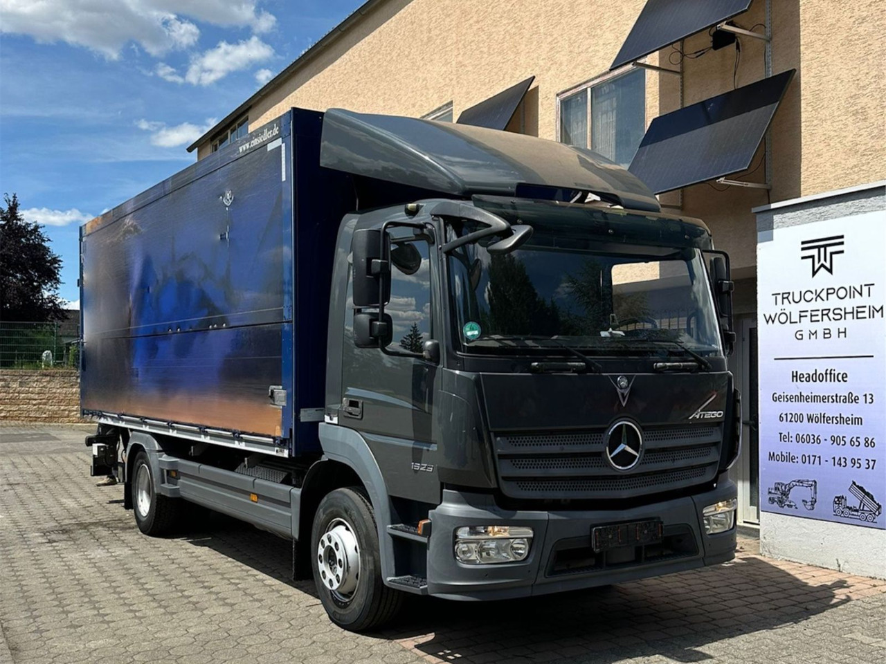 Mercedes-Benz Atego 1523/Klima/LBW/GT-Zertifiziert/2xAHK - Для перевезення напоїв вантажівка: фото 1 Mercedes-Benz Atego 1523/Klima/LBW/GT-Zertifiziert/2xAHK - Для перевезення напоїв вантажівка: фото 1