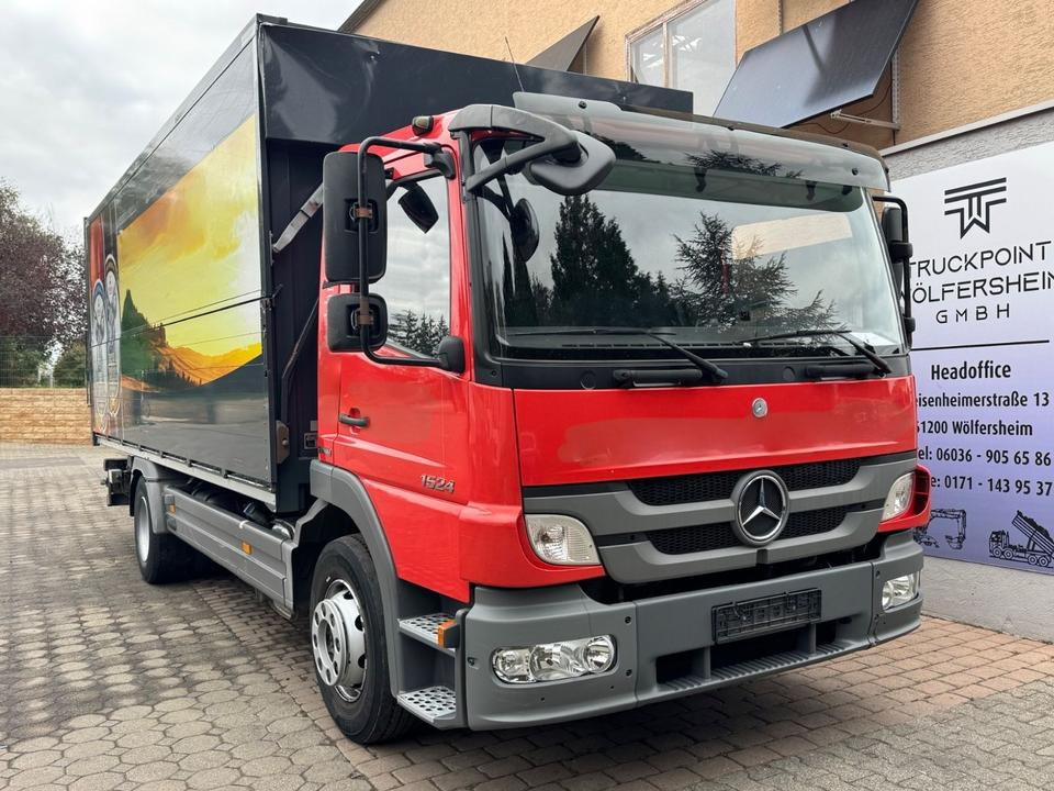 Mercedes-Benz Atego 1524/LBW/Klima/2.AHK/Blatt-Luft - Для перевезення напоїв вантажівка: фото 1 Mercedes-Benz Atego 1524/LBW/Klima/2.AHK/Blatt-Luft - Для перевезення напоїв вантажівка: фото 1