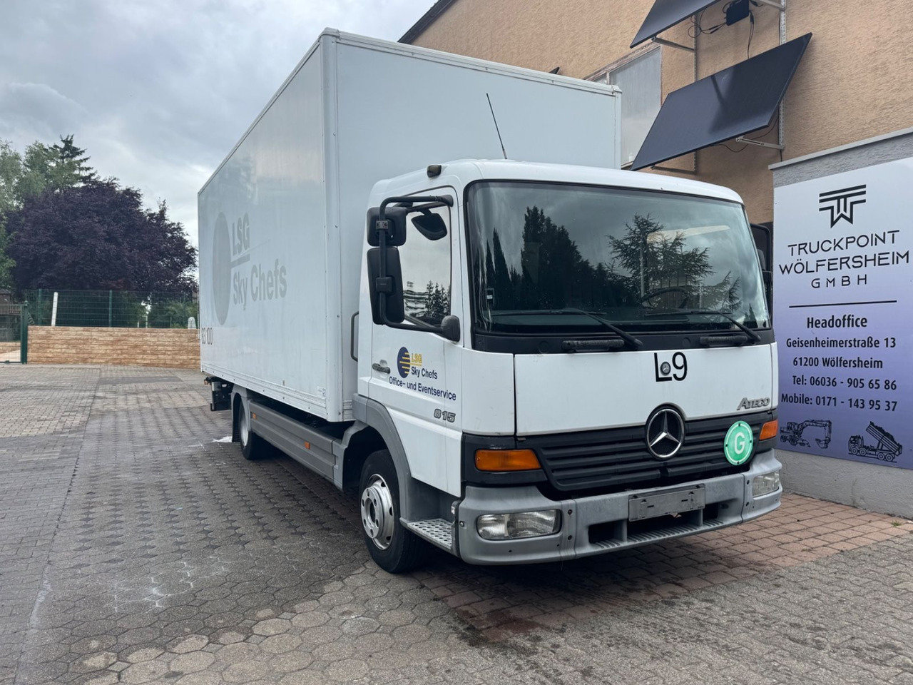 Mercedes-Benz Atego 815/LBW/B-L/KAMERA/ - Фургон з закритим кузовом: фото 1 Mercedes-Benz Atego 815/LBW/B-L/KAMERA/ - Фургон з закритим кузовом: фото 1