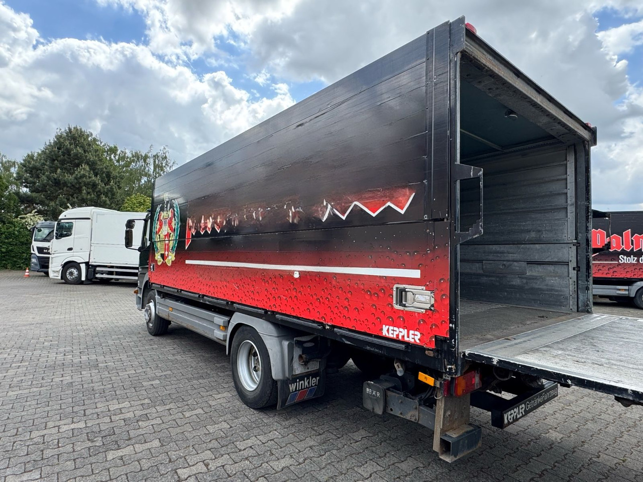 Mercedes-Benz Atego1523/B-L/LBW/AHK/aus.1Hand - Для перевезення напоїв вантажівка: фото 4 Mercedes-Benz Atego1523/B-L/LBW/AHK/aus.1Hand - Для перевезення напоїв вантажівка: фото 4