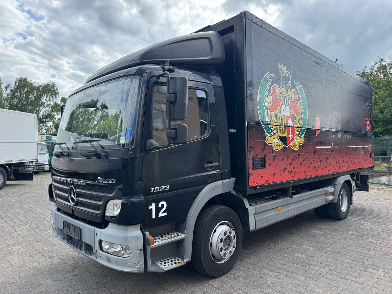 Mercedes-Benz Atego1523/LBW/AHK/Klima/Standh./aus.1Hand - Для перевезення напоїв вантажівка: фото 2 Mercedes-Benz Atego1523/LBW/AHK/Klima/Standh./aus.1Hand - Для перевезення напоїв вантажівка: фото 2