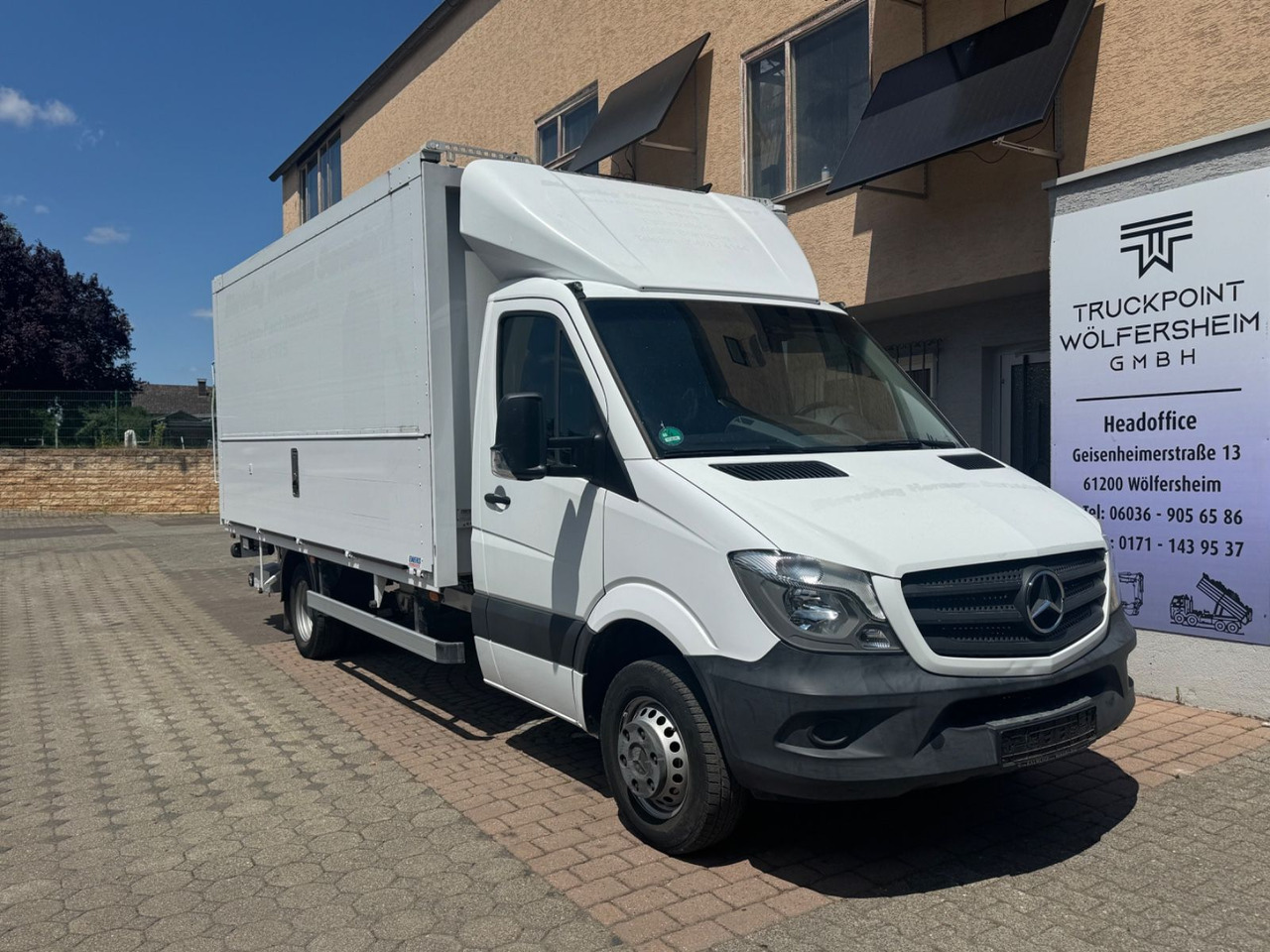 Mercedes-Benz Sprinter 514/LBW/KLIMA/aus.1Hand/GT-Zertifikat - Для перевезення напоїв вантажівка: фото 1 Mercedes-Benz Sprinter 514/LBW/KLIMA/aus.1Hand/GT-Zertifikat - Для перевезення напоїв вантажівка: фото 1