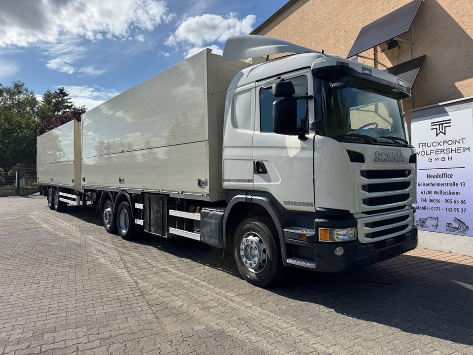 Scania G410/Lenk-Lift/2xLBW/inkl. Anhänger/Tüv-neu - Вантажівка з закритим кузовом: фото 1 Scania G410/Lenk-Lift/2xLBW/inkl. Anhänger/Tüv-neu - Вантажівка з закритим кузовом: фото 1