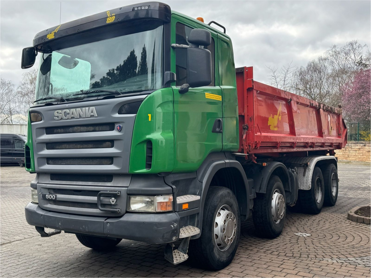 Scania R500/V8/BB/KLIMA/8x4/Dautel/Top-Zustand! - Самоскид вантажівка: фото 2 Scania R500/V8/BB/KLIMA/8x4/Dautel/Top-Zustand! - Самоскид вантажівка: фото 2