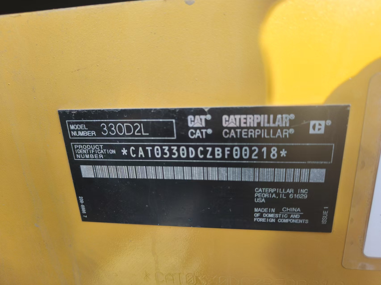 CATERPILLAR 330D - Гусеничний екскаватор: фото 5 CATERPILLAR 330D - Гусеничний екскаватор: фото 5