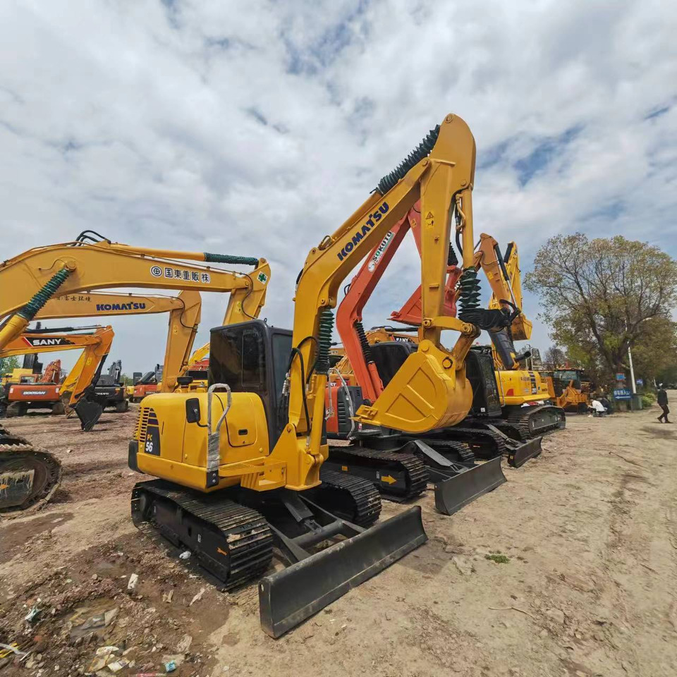 KOMATSU PC56 - Гусеничний екскаватор: фото 2 KOMATSU PC56 - Гусеничний екскаватор: фото 2