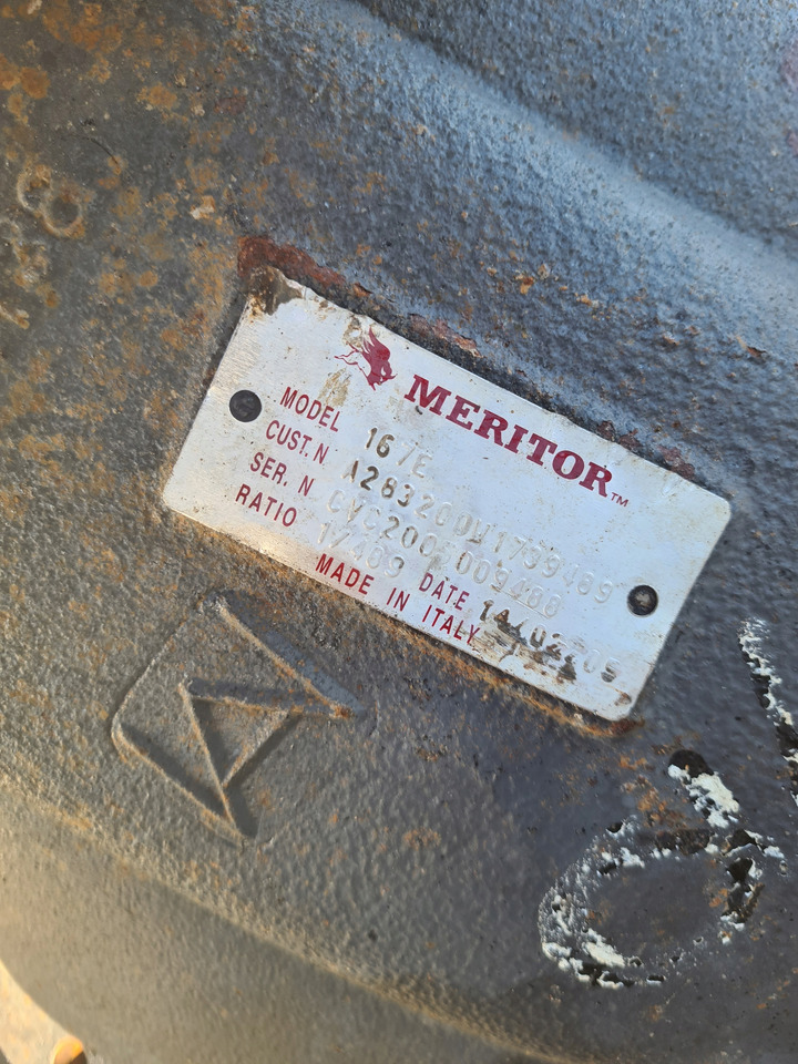 MERITOR WKŁAD MOSTU VOLVO FL 6 00-06 MERITOR 167E 44/9 4.89 22.5 - Диференціал в категорії Вантажівки: фото 5 MERITOR WKŁAD MOSTU VOLVO FL 6 00-06 MERITOR 167E 44/9 4.89 22.5 - Диференціал в категорії Вантажівки: фото 5