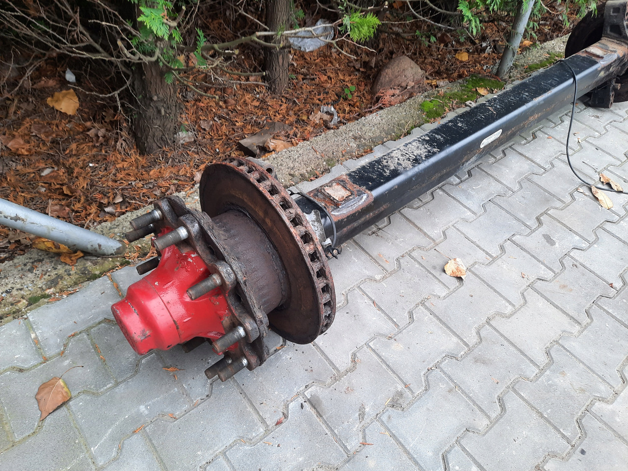 OŚ BELKA BPW ECO PLUS TARCZA SB4309 SHSF9010 ECO-P - Вісь та запчастини в категорії Причепи: фото 3 OŚ BELKA BPW ECO PLUS TARCZA SB4309 SHSF9010 ECO-P - Вісь та запчастини в категорії Причепи: фото 3