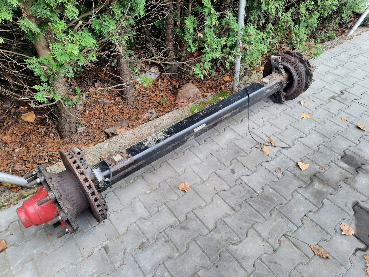 OŚ BELKA BPW ECO PLUS TARCZA SB4309 SHSF9010 ECO-P - Вісь та запчастини в категорії Причепи: фото 1 OŚ BELKA BPW ECO PLUS TARCZA SB4309 SHSF9010 ECO-P - Вісь та запчастини в категорії Причепи: фото 1