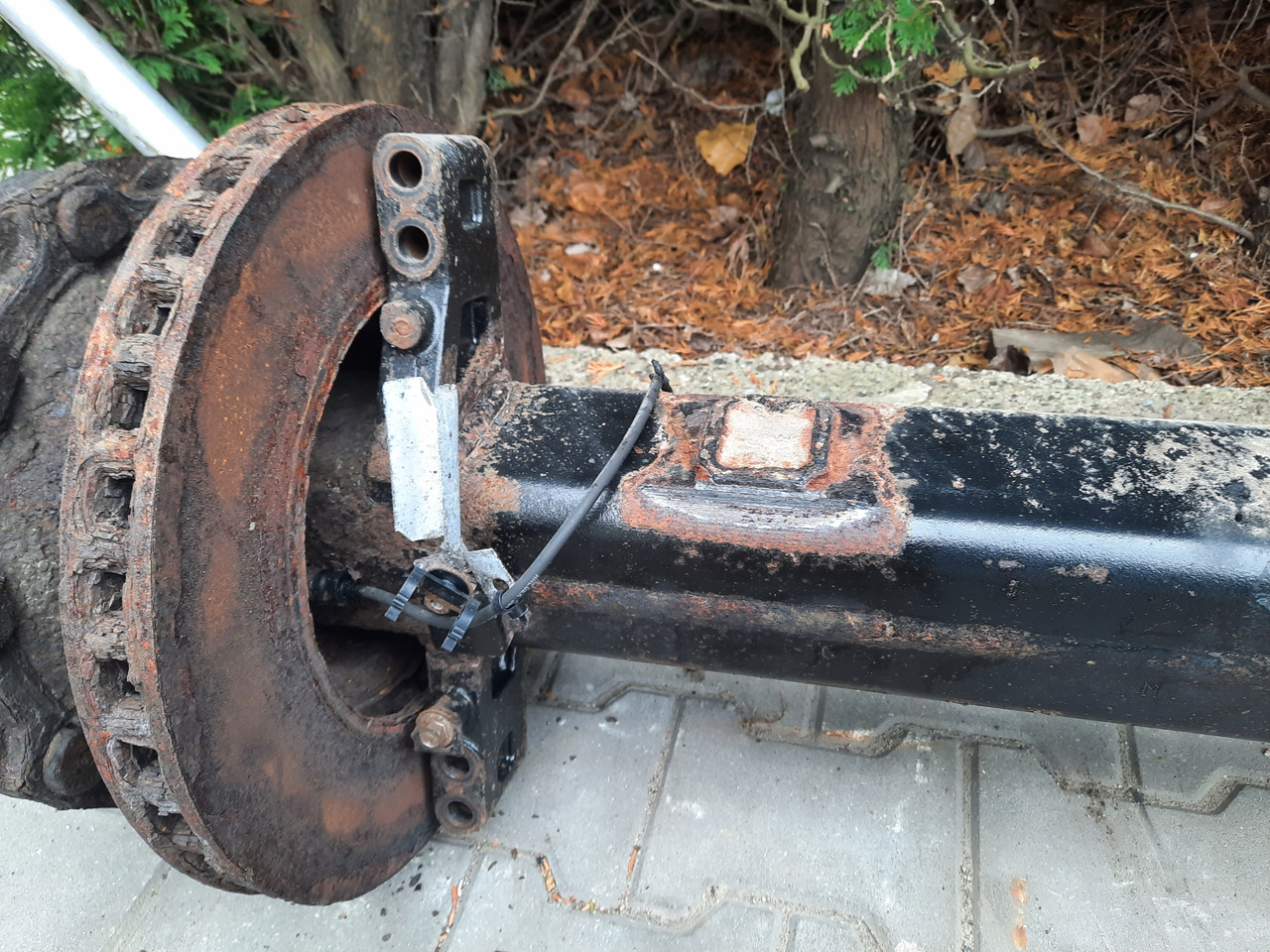 OŚ BELKA BPW ECO PLUS TARCZA SB4309 SHSF9010 ECO-P - Вісь та запчастини в категорії Причепи: фото 2 OŚ BELKA BPW ECO PLUS TARCZA SB4309 SHSF9010 ECO-P - Вісь та запчастини в категорії Причепи: фото 2