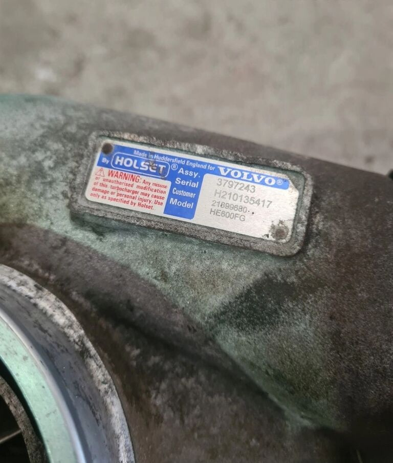 Volvo TURBINA TURBOSPRĘŻARKA FH 16 D16K 750 EURO 6 21899680 HE600FG Volvo VOLVO FH 16 D16K 750 EURO 6 21899680 HE600FG - Турбіна в категорії Вантажівки: фото 3 Volvo TURBINA TURBOSPRĘŻARKA FH 16 D16K 750 EURO 6 21899680 HE600FG Volvo VOLVO FH 16 D16K 750 EURO 6 21899680 HE600FG - Турбіна в категорії Вантажівки: фото 3