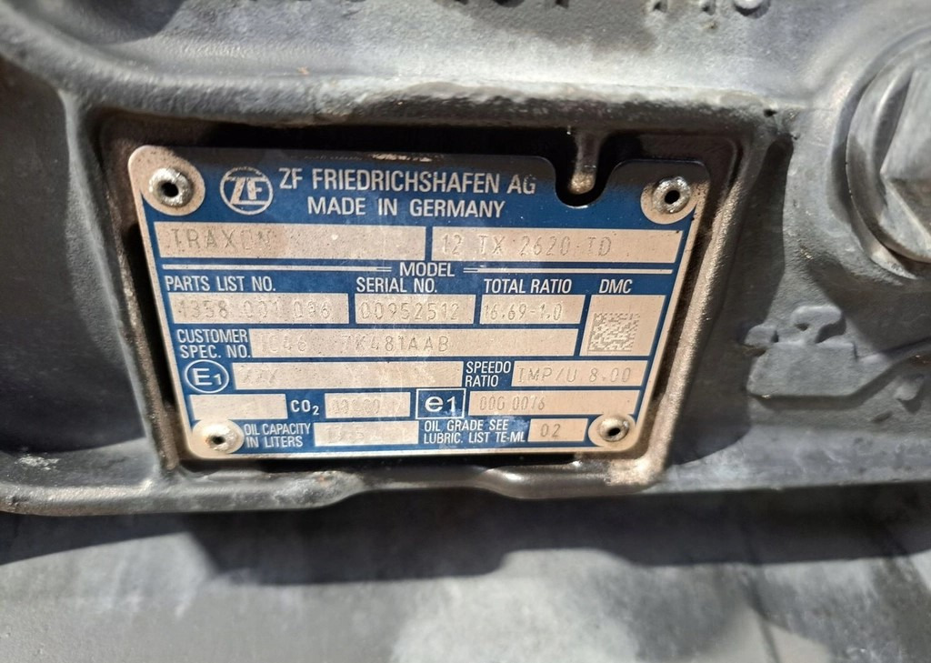 Блок управління ZF ELEKTRONIKA WYBIERAKA SKRZYNI BIEGÓW ZF TRAXON 12TX2620 TD 0501337233 21034134 K023088: фото 8