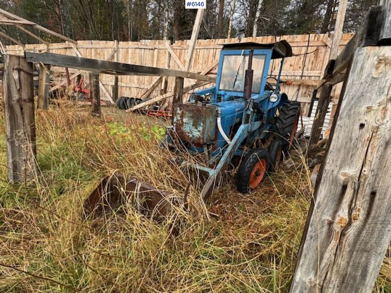 1962 Fordson Dexta with Hamjern backhoe attachment - Трактор: фото 3 1962 Fordson Dexta with Hamjern backhoe attachment - Трактор: фото 3