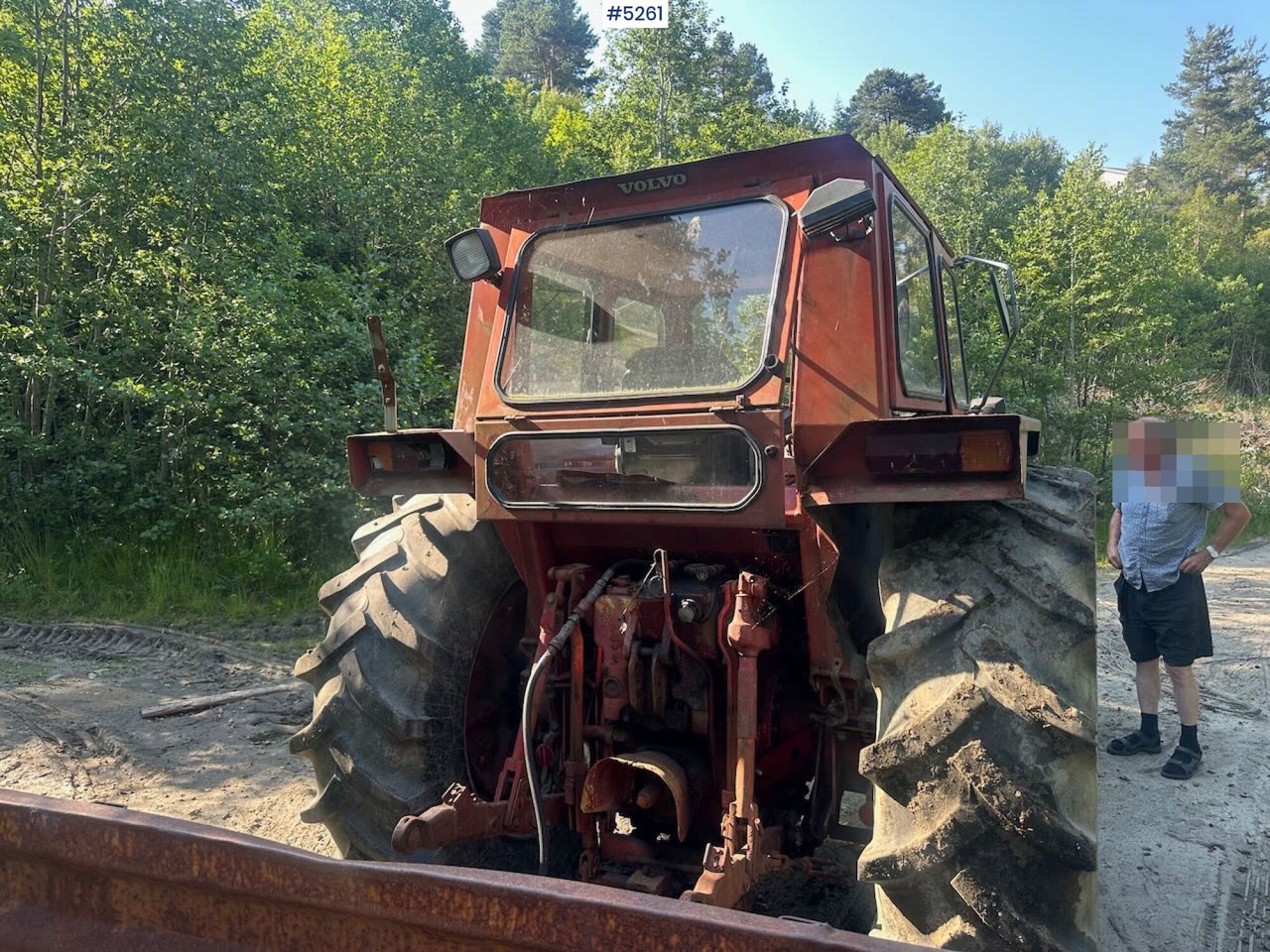Трактор 1974 Volvo BM 800 4x2 tractor. SEE VIDEO.: фото 8