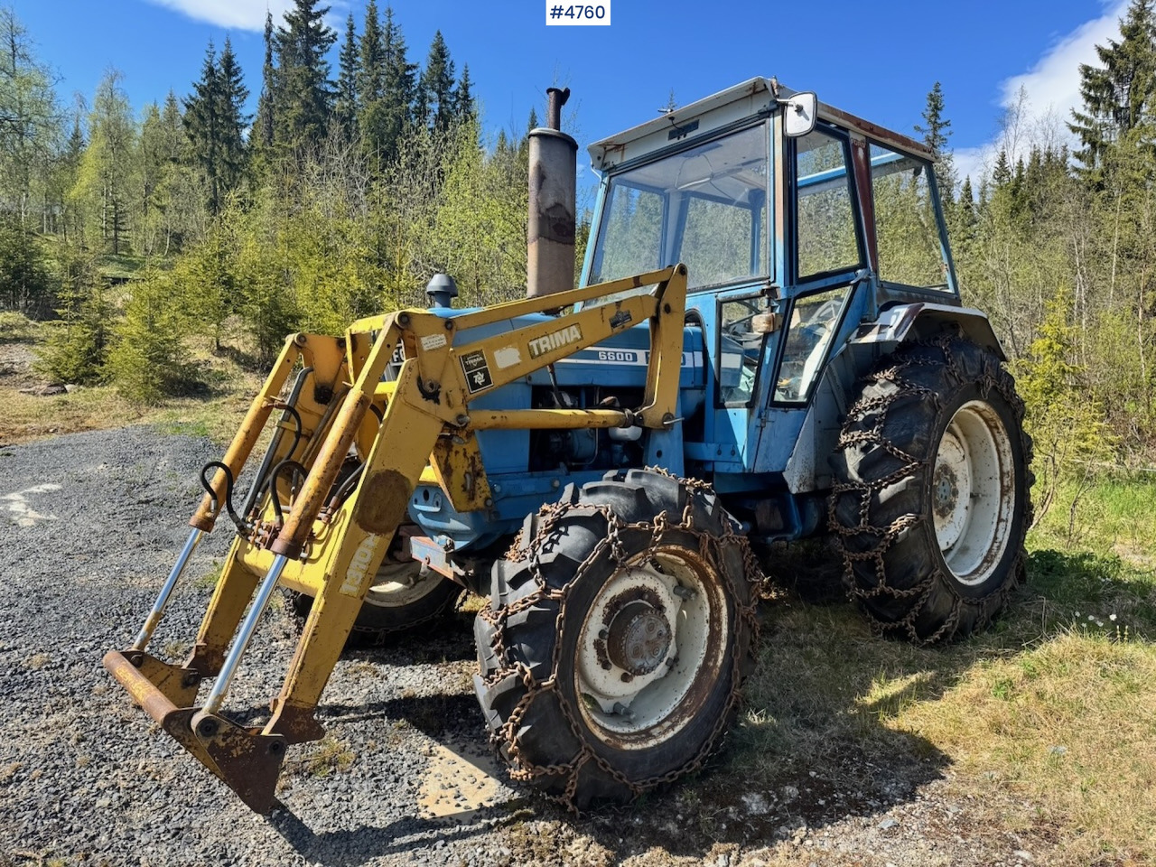 1978 Ford 6600 4x4 w/ Front Loader, Bucket, Twin Wheels and Winch. - Трактор: фото 2 1978 Ford 6600 4x4 w/ Front Loader, Bucket, Twin Wheels and Winch. - Трактор: фото 2