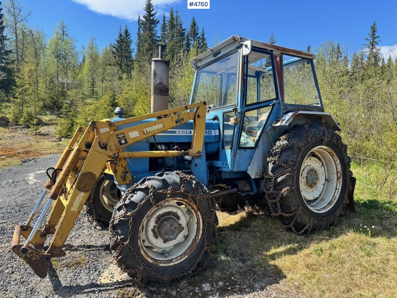 1978 Ford 6600 4x4 w/ Front Loader, Bucket, Twin Wheels and Winch. - Трактор: фото 3 1978 Ford 6600 4x4 w/ Front Loader, Bucket, Twin Wheels and Winch. - Трактор: фото 3