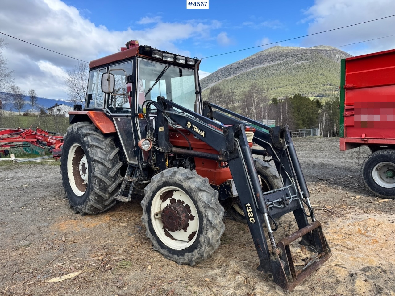 Трактор 1982 Fiat 640DT Tractor w/ Front loader.: фото 6