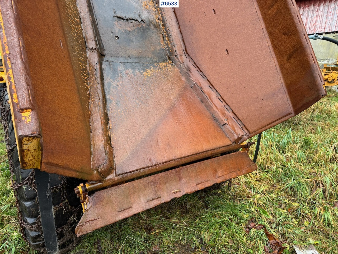 Шарнірний самоскид 1984 Volvo 861 Dumper 6x6. Lightly repair object.: фото 11