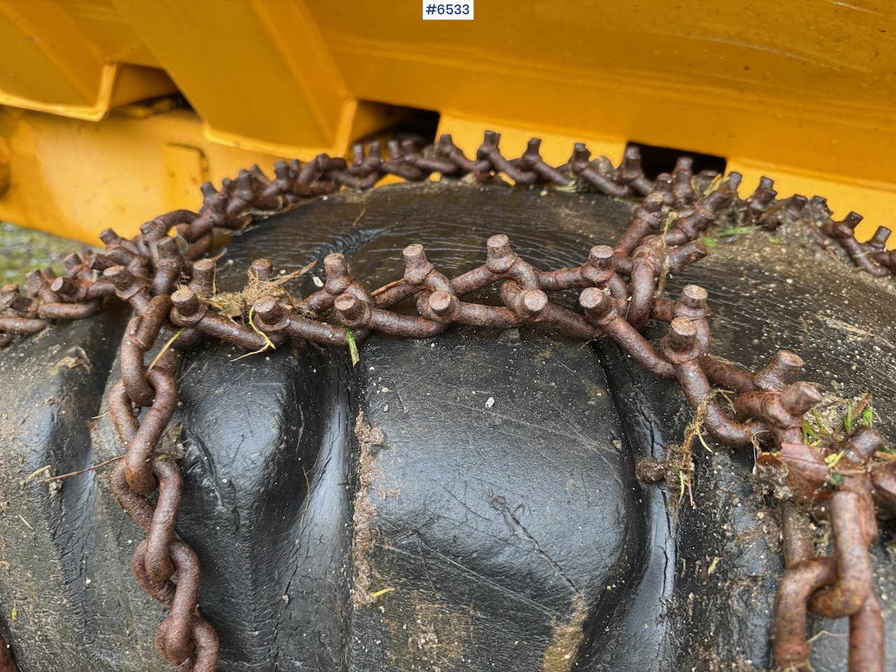 Шарнірний самоскид 1984 Volvo 861 Dumper 6x6. Lightly repair object.: фото 17