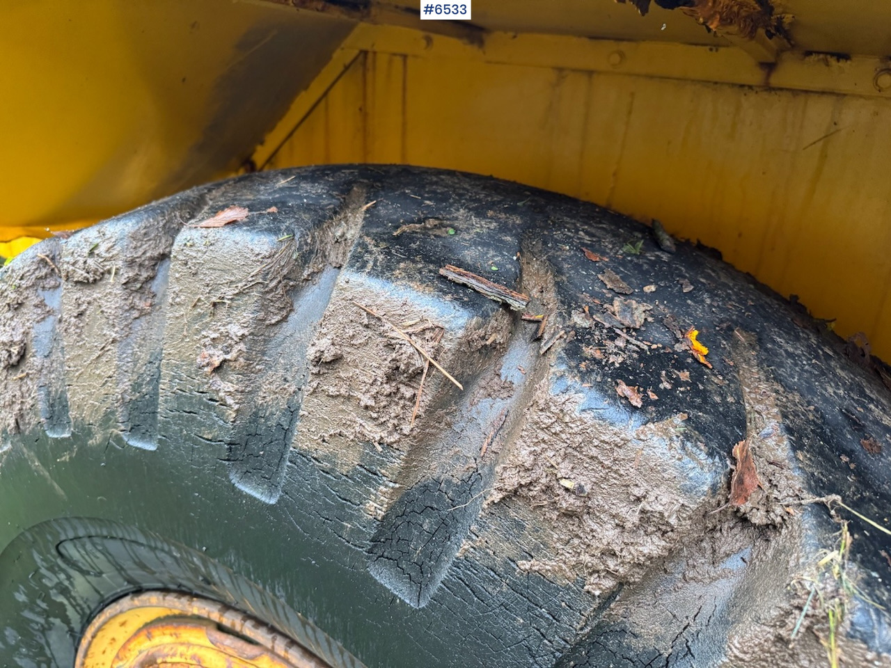 Шарнірний самоскид 1984 Volvo 861 Dumper 6x6. Lightly repair object.: фото 13