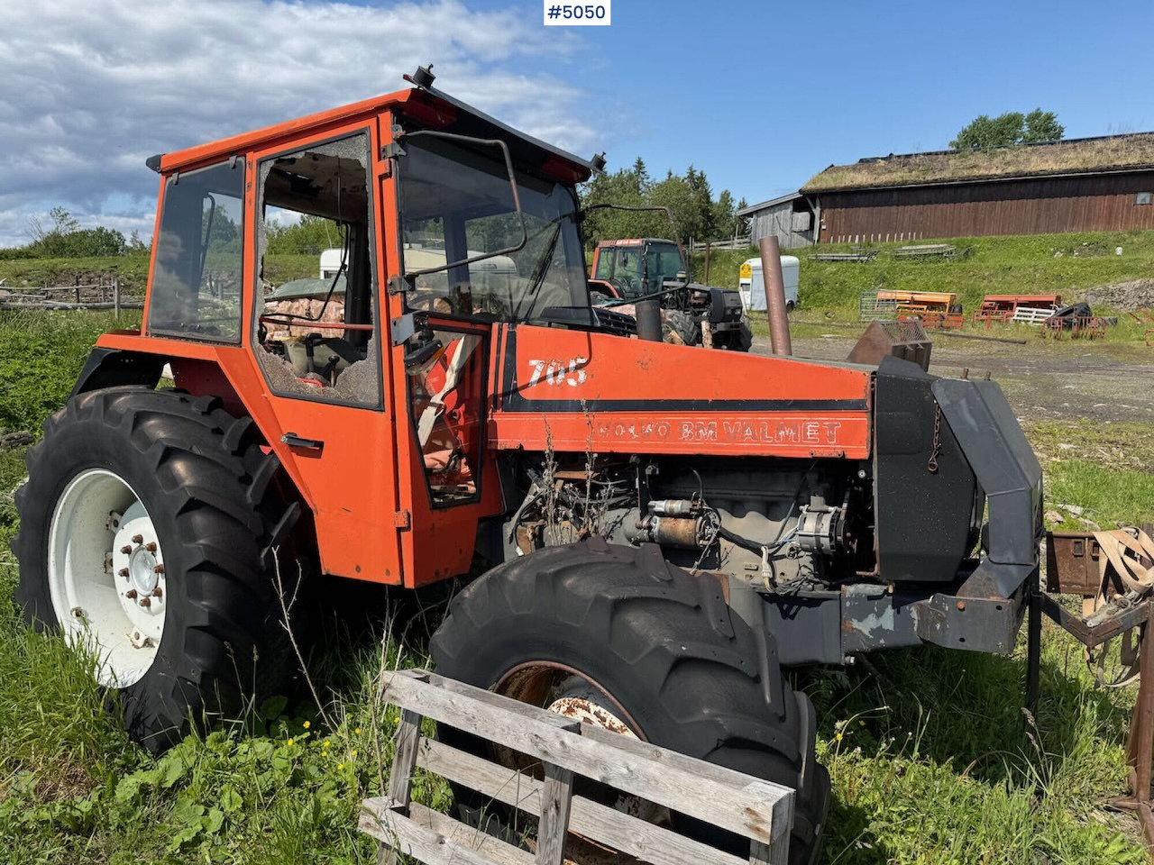 1985 Valmet 705 Turbo rep. Object - Трактор: фото 4 1985 Valmet 705 Turbo rep. Object - Трактор: фото 4