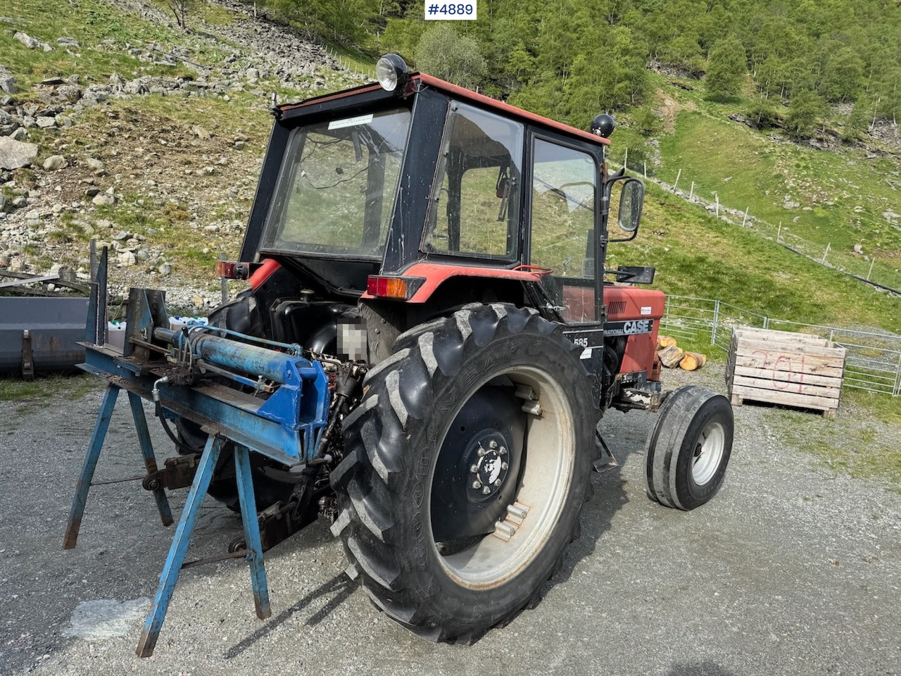 1986 Case International 585 - Трактор: фото 5 1986 Case International 585 - Трактор: фото 5