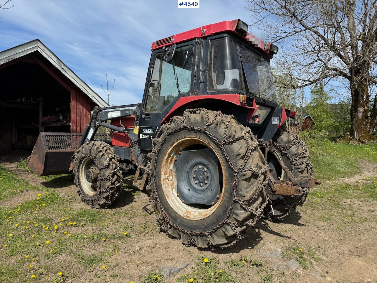 1987 Case 685 XL w/front loader. - Трактор: фото 5 1987 Case 685 XL w/front loader. - Трактор: фото 5