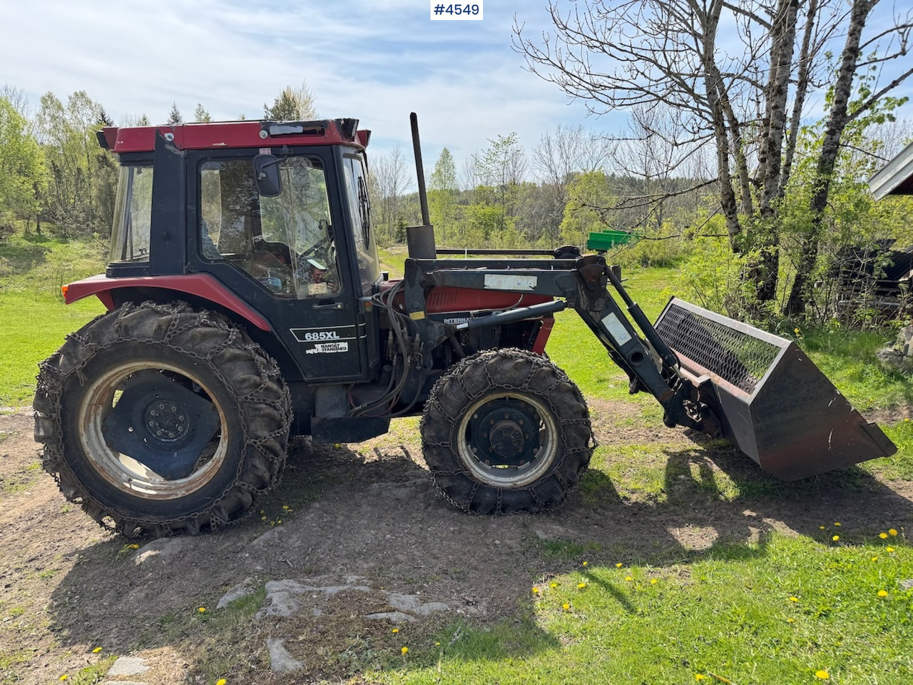 1987 Case 685 XL w/front loader. - Трактор: фото 2 1987 Case 685 XL w/front loader. - Трактор: фото 2