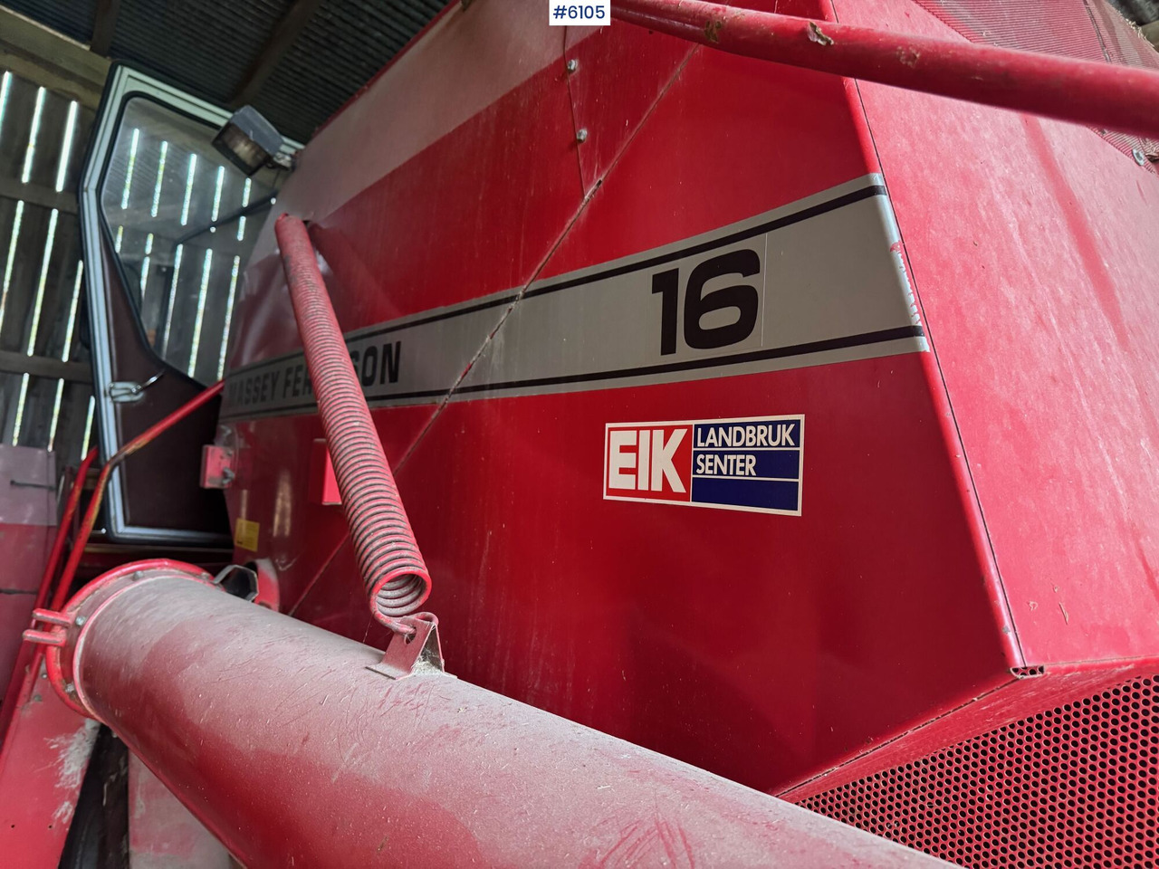 Зернозбиральний комбайн 1987 Massey Ferguson 16: фото 10 Зернозбиральний комбайн 1987 Massey Ferguson 16: фото 10