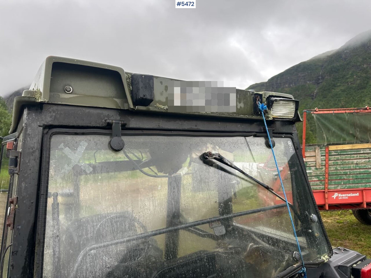 1988 Massey-Ferguson 375 tractor w/ front loader, earthmoving bucket and snow bucket. в лізинг 1988 Massey-Ferguson 375 tractor w/ front loader, earthmoving bucket and snow bucket.: фото 9