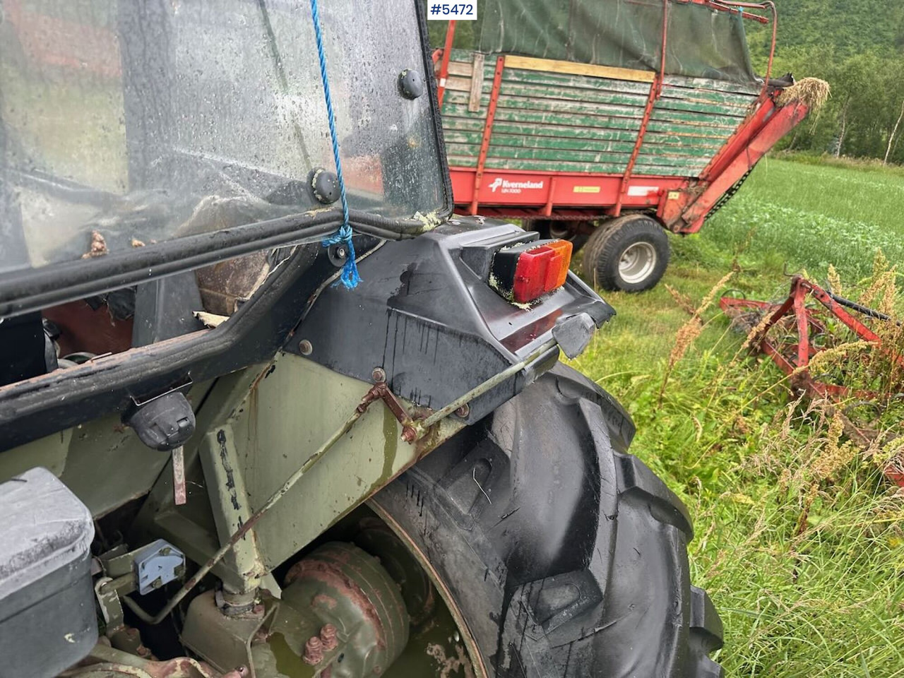 1988 Massey-Ferguson 375 tractor w/ front loader, earthmoving bucket and snow bucket. в лізинг 1988 Massey-Ferguson 375 tractor w/ front loader, earthmoving bucket and snow bucket.: фото 13