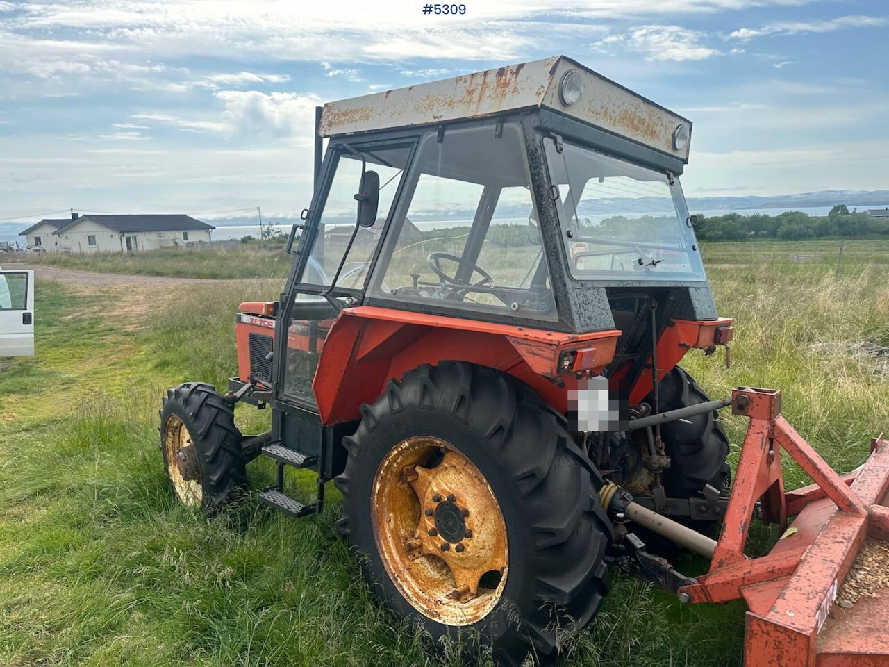 1989 Zetor 5245 tractor w/ snow blower. - Трактор: фото 4 1989 Zetor 5245 tractor w/ snow blower. - Трактор: фото 4
