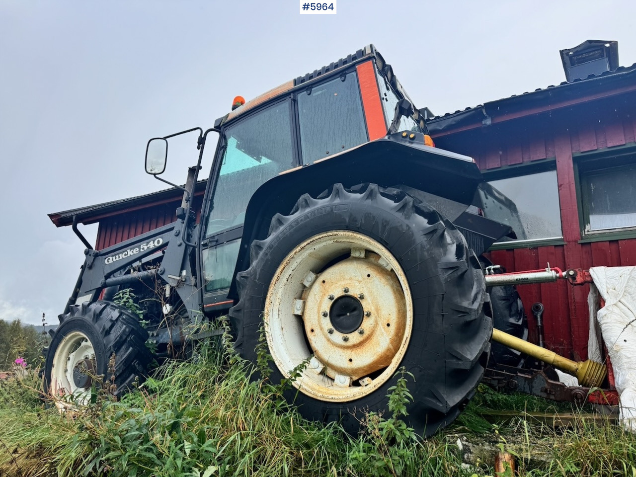 1991 Valmet 6100 Turbo with front loader and bucket - Трактор: фото 3 1991 Valmet 6100 Turbo with front loader and bucket - Трактор: фото 3