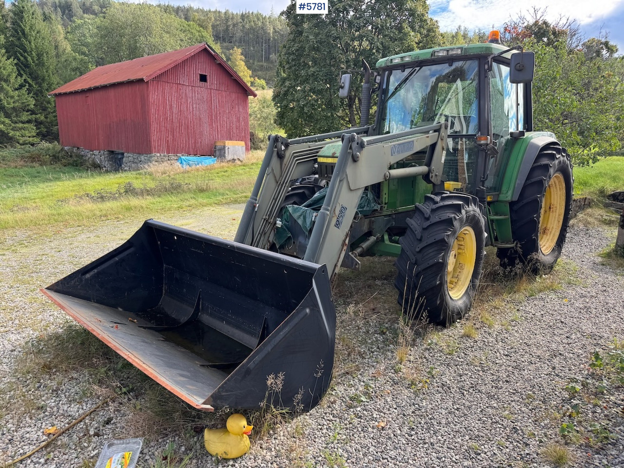 1993 John Deere 6300 w/ front loader and plow plate. - Трактор: фото 2 1993 John Deere 6300 w/ front loader and plow plate. - Трактор: фото 2