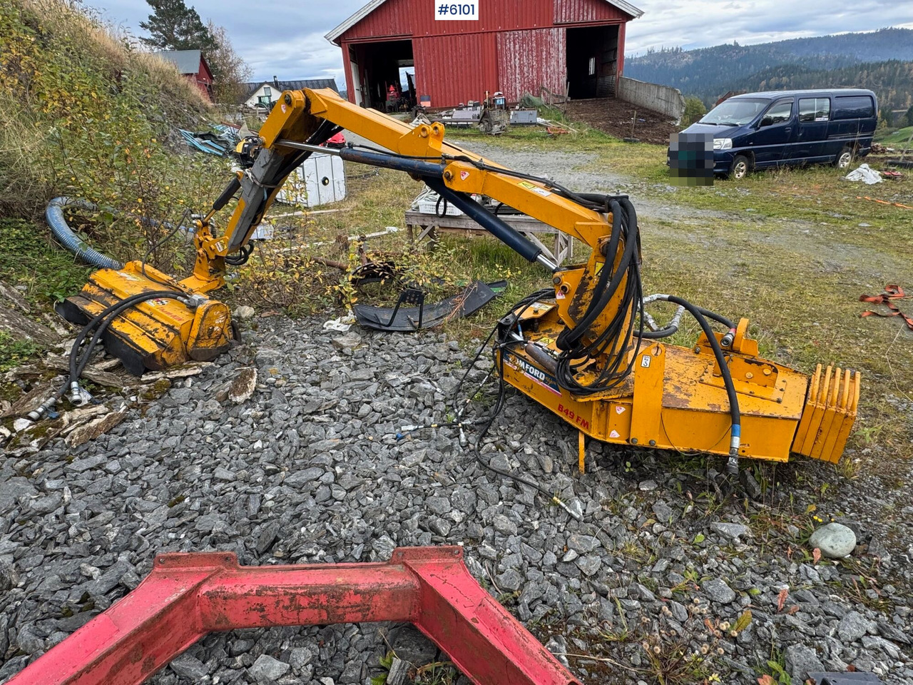 1997 Bomford Turner B49 FM - Техніка для обробки ґрунту: фото 3 1997 Bomford Turner B49 FM - Техніка для обробки ґрунту: фото 3