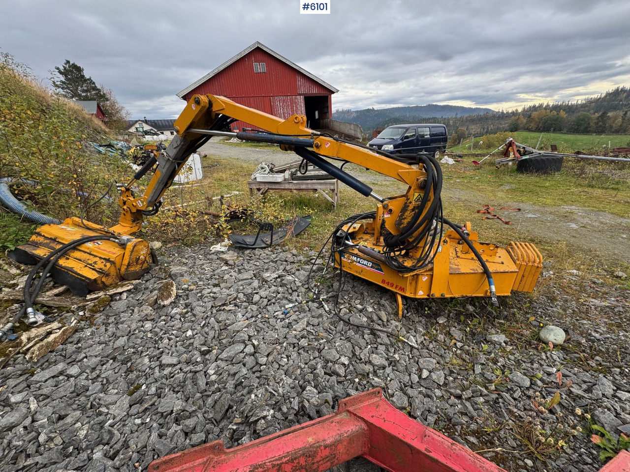 1997 Bomford Turner B49 FM - Техніка для обробки ґрунту: фото 2 1997 Bomford Turner B49 FM - Техніка для обробки ґрунту: фото 2