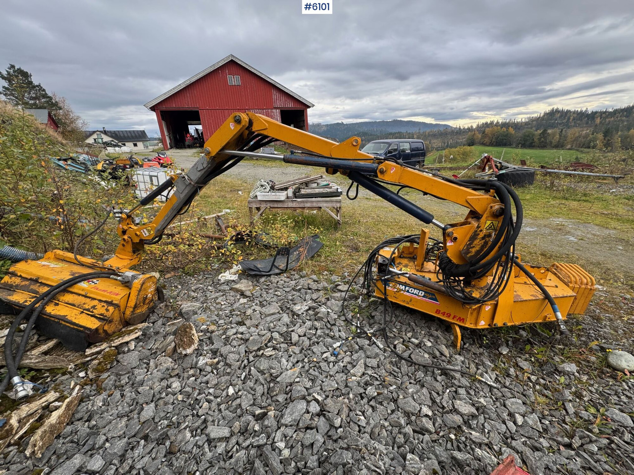 1997 Bomford Turner B49 FM - Техніка для обробки ґрунту: фото 1 1997 Bomford Turner B49 FM - Техніка для обробки ґрунту: фото 1