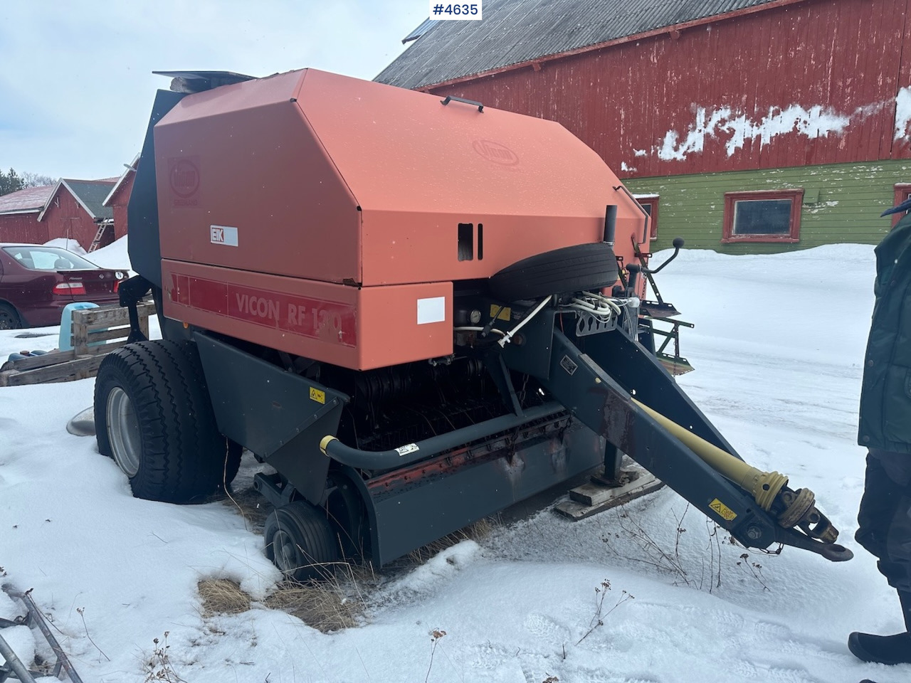 1998 Vicon RF 130 Round baler. - Техніка для сінозаготівлі: фото 2 1998 Vicon RF 130 Round baler. - Техніка для сінозаготівлі: фото 2