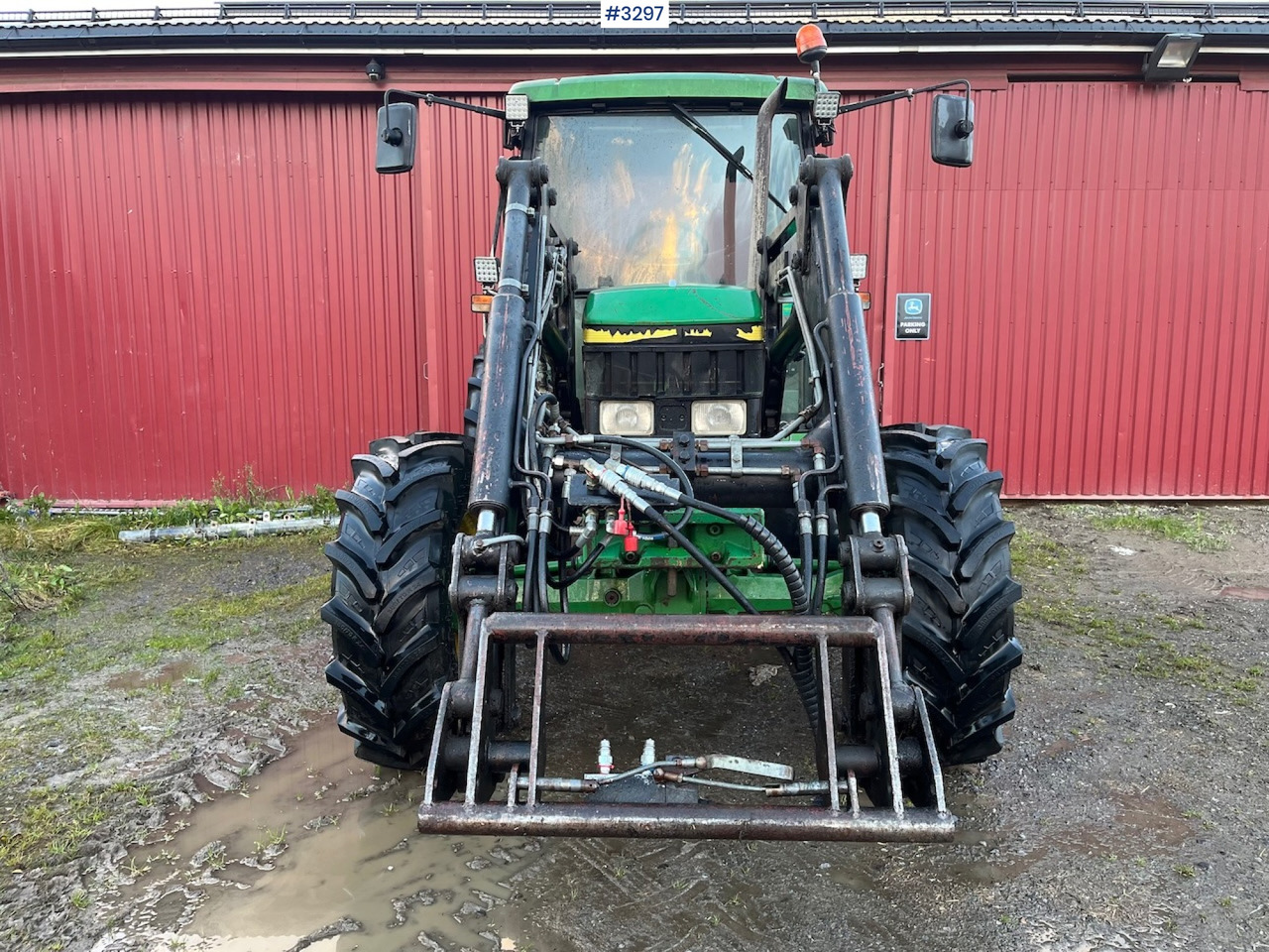 1999 John Deere 6210 SE with Front Loader - Трактор: фото 3 1999 John Deere 6210 SE with Front Loader - Трактор: фото 3