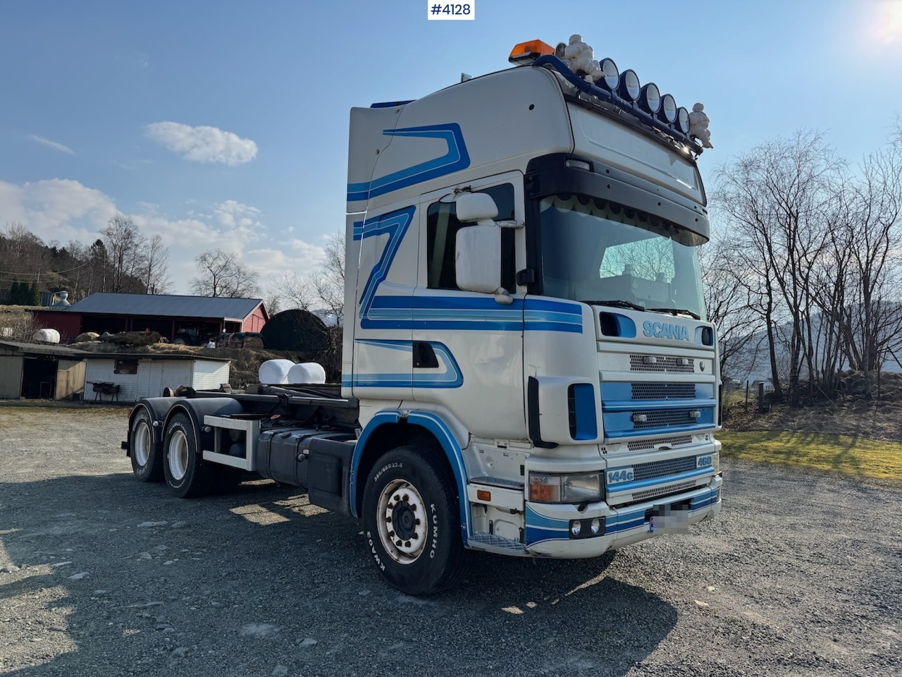 1999 Scania R 144G Hooklift - Гаковий мультиліфт вантажівка: фото 1 1999 Scania R 144G Hooklift - Гаковий мультиліфт вантажівка: фото 1
