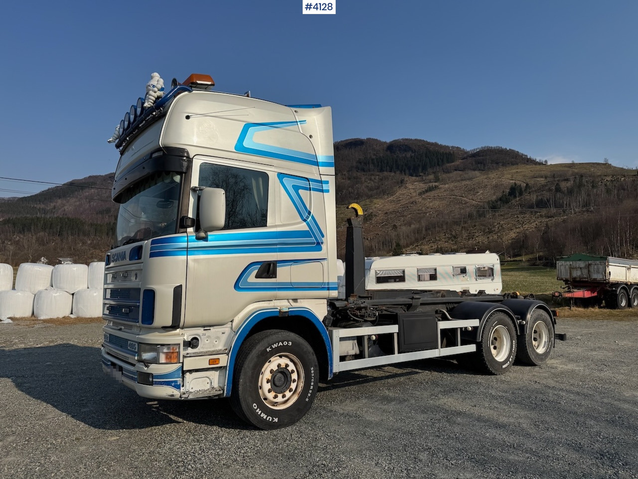 1999 Scania R 144G Hooklift - Гаковий мультиліфт вантажівка: фото 3 1999 Scania R 144G Hooklift - Гаковий мультиліфт вантажівка: фото 3
