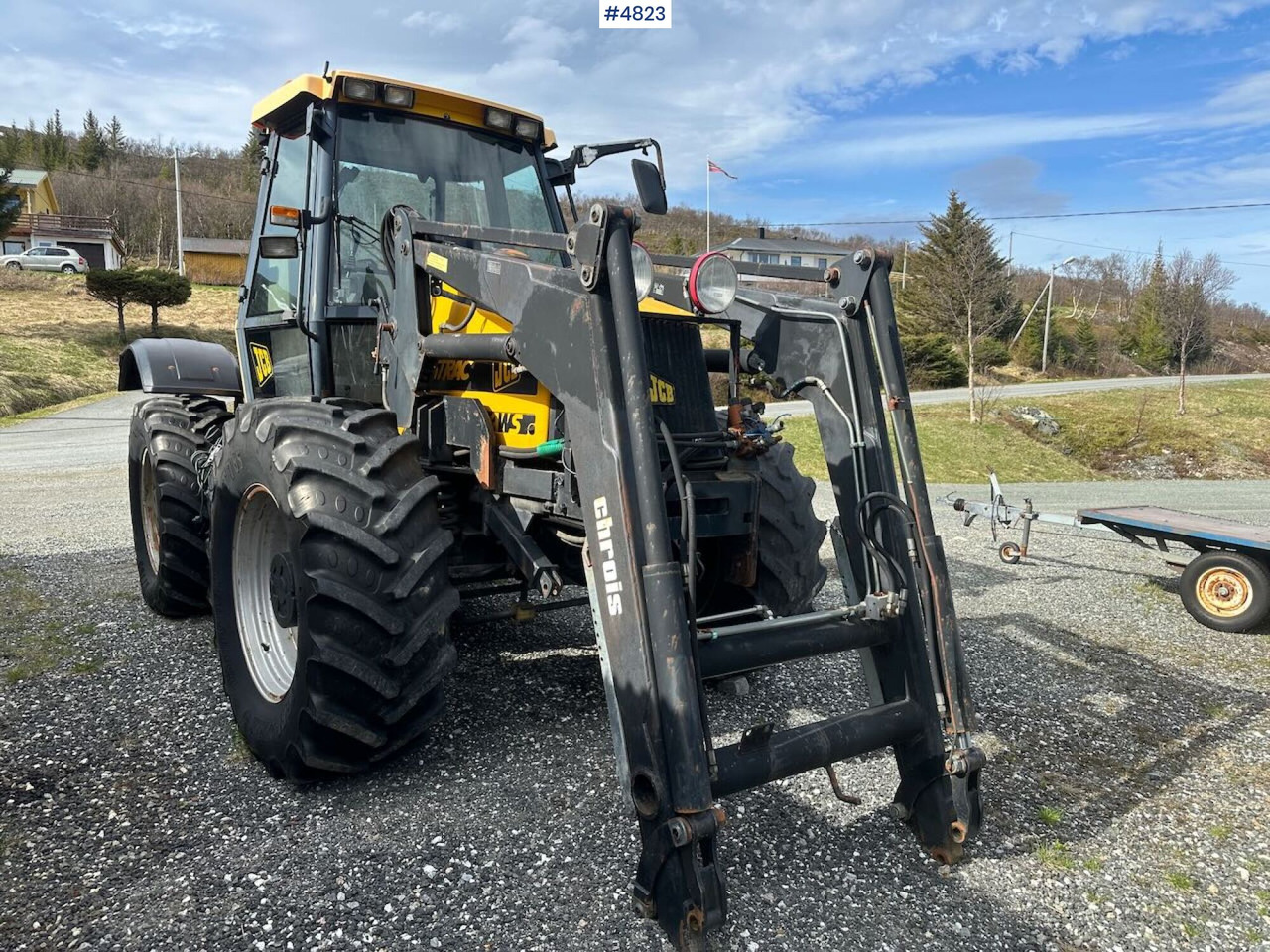 Трактор 2000 JCB Fastrac 4x4 tractor w/ loader, 2 new tires, gravel bucket or snow bucket. WATCH VIDEO.: фото 7