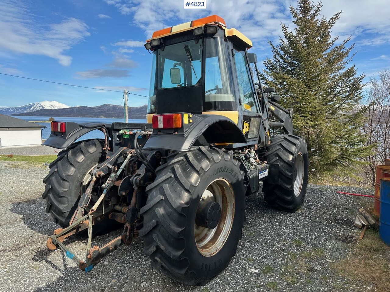 Трактор 2000 JCB Fastrac 4x4 tractor w/ loader, 2 new tires, gravel bucket or snow bucket. WATCH VIDEO.: фото 5