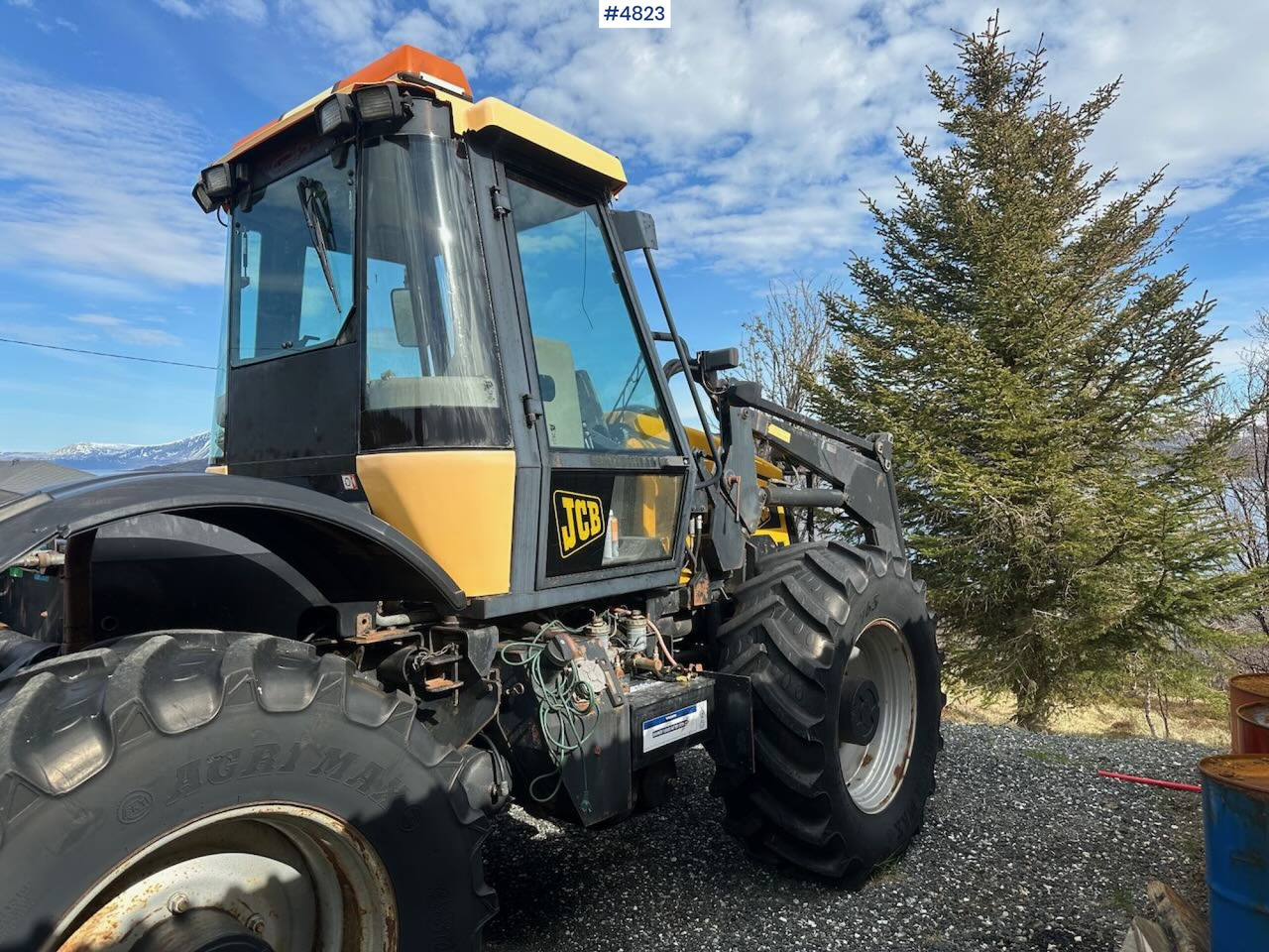 Трактор 2000 JCB Fastrac 4x4 tractor w/ loader, 2 new tires, gravel bucket or snow bucket. WATCH VIDEO.: фото 6