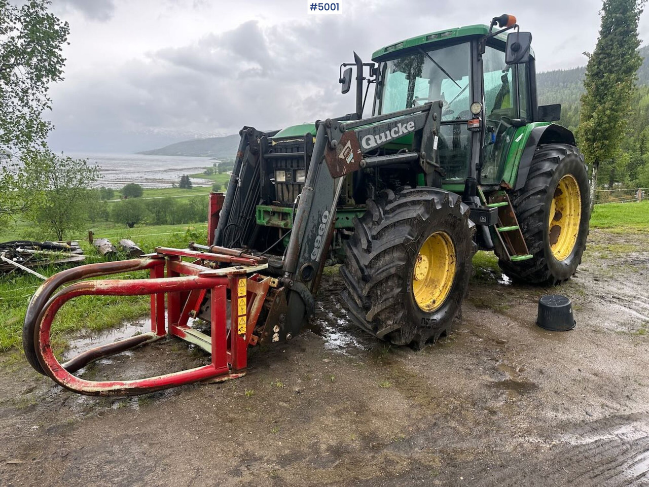 2000 John Deere 6610 4x4 tractor w/ front loader. - Трактор: фото 2 2000 John Deere 6610 4x4 tractor w/ front loader. - Трактор: фото 2