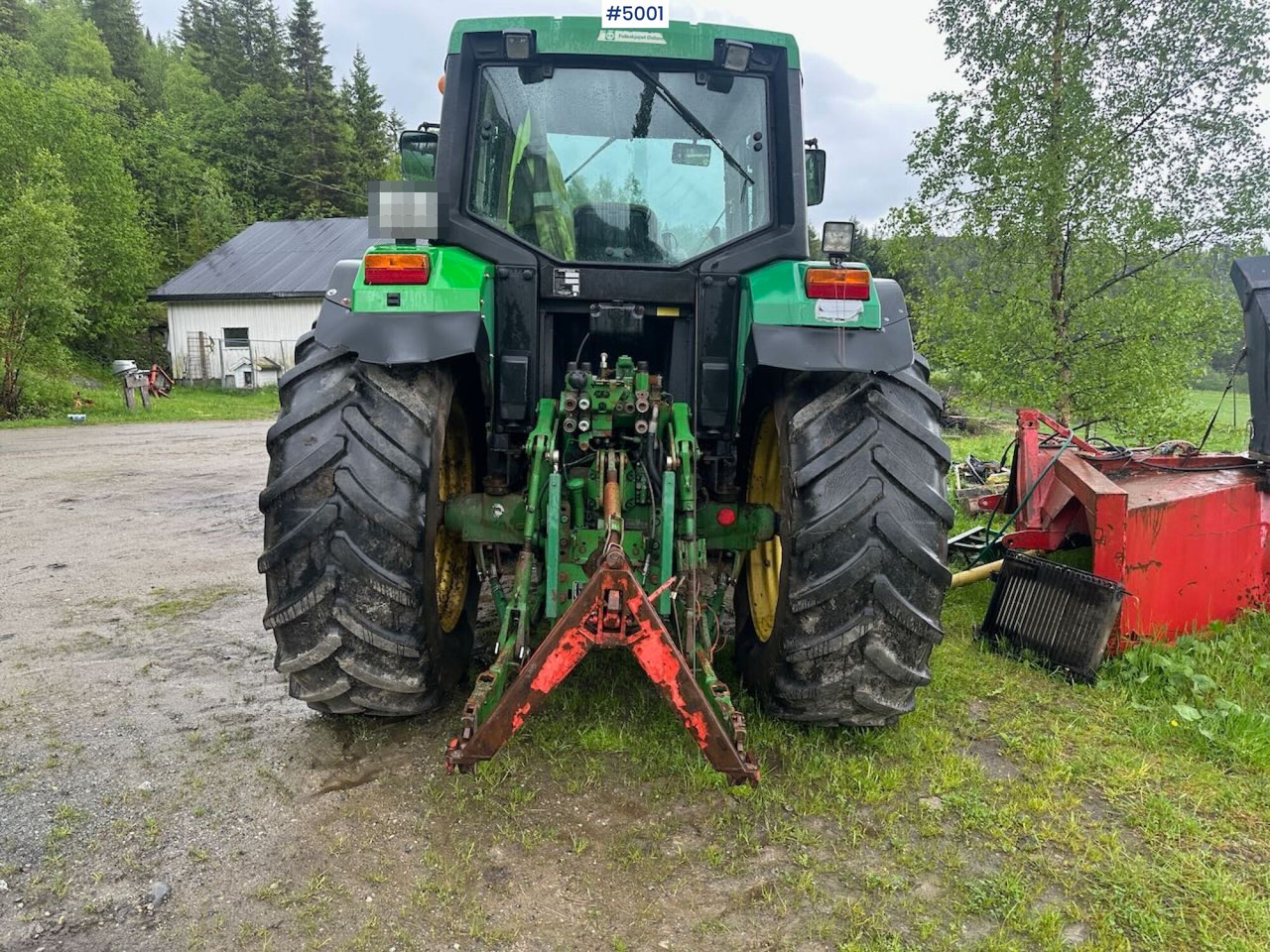 2000 John Deere 6610 4x4 tractor w/ front loader. - Трактор: фото 5 2000 John Deere 6610 4x4 tractor w/ front loader. - Трактор: фото 5