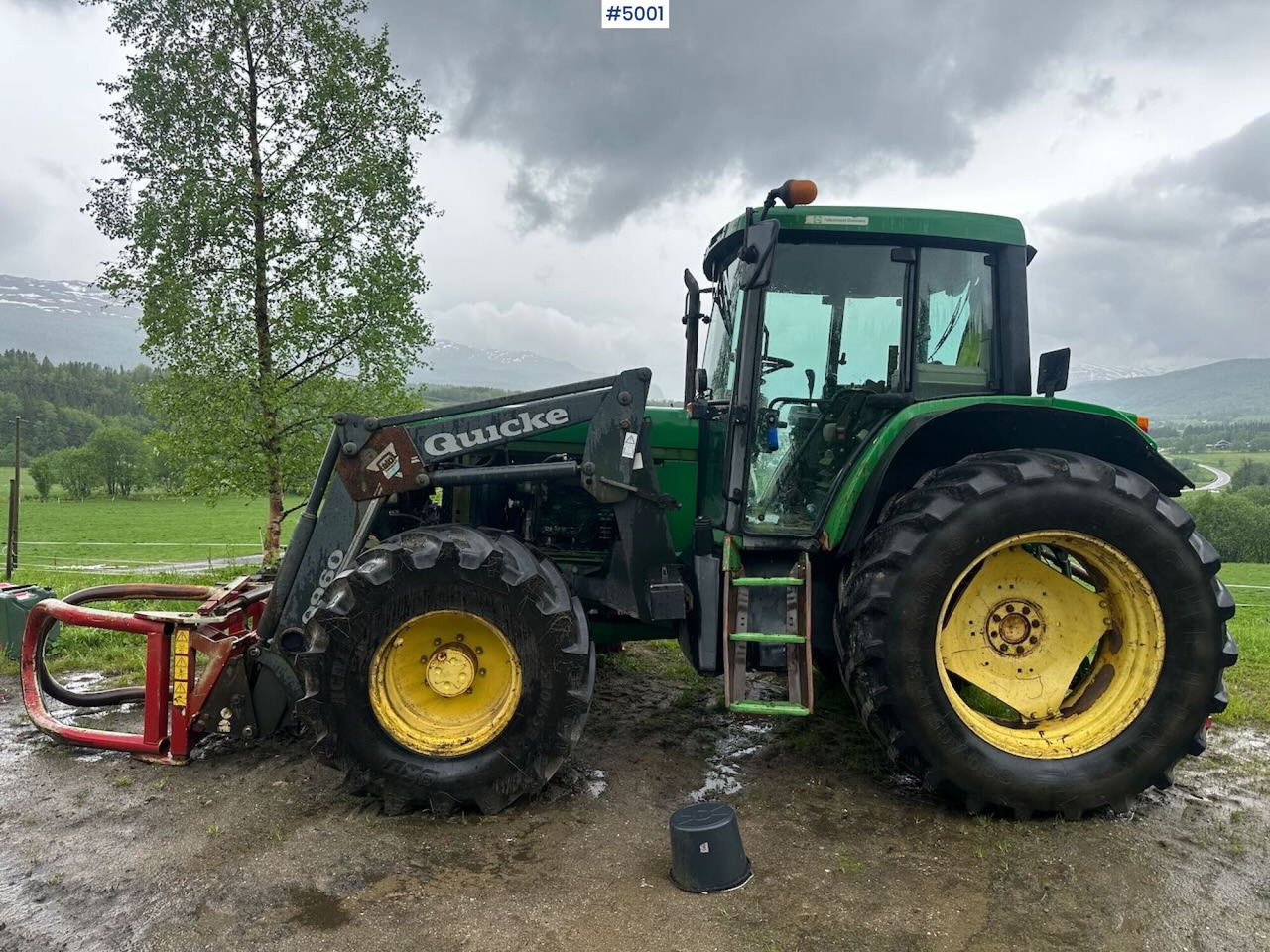 2000 John Deere 6610 4x4 tractor w/ front loader. - Трактор: фото 3 2000 John Deere 6610 4x4 tractor w/ front loader. - Трактор: фото 3