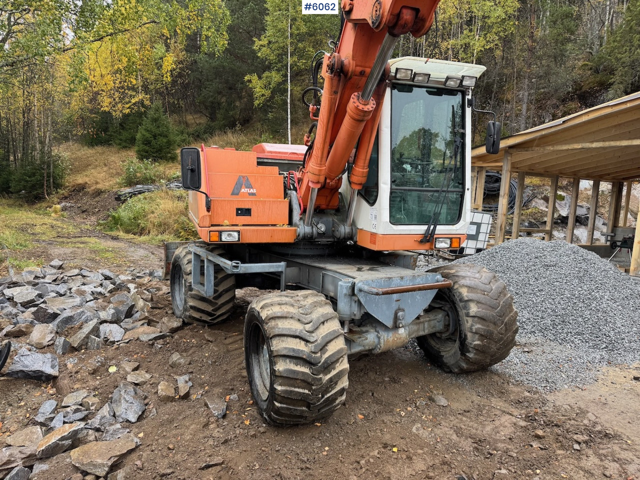 2002 Atlas 1304 w/ 1 backhoe bucket Low Hours! - Екскаватор: фото 4 2002 Atlas 1304 w/ 1 backhoe bucket Low Hours! - Екскаватор: фото 4